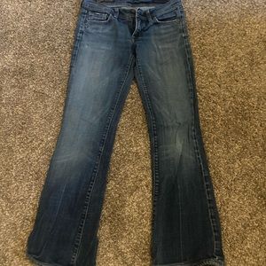 Bootcut designer jeans